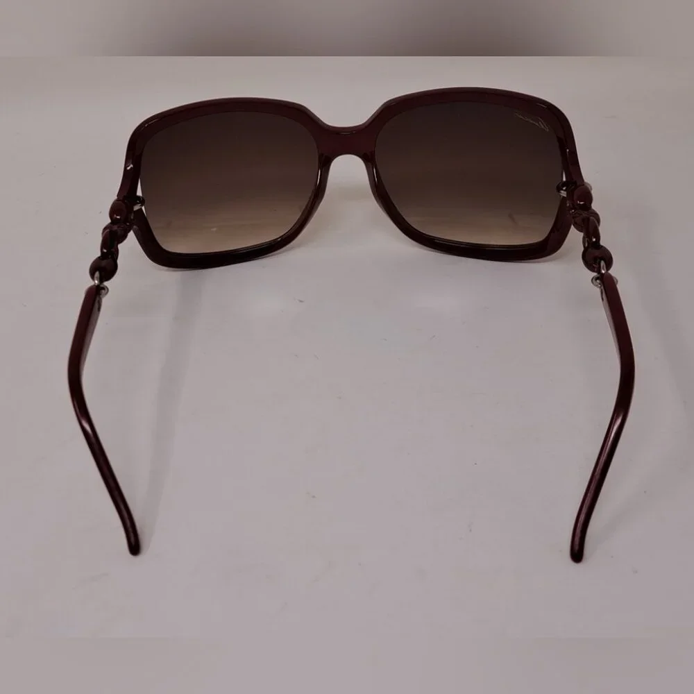 Gucci Womens Marina Chain Sunglasses Red Vintage Y2K GG3597/F/S 3GQJD 58-16-115